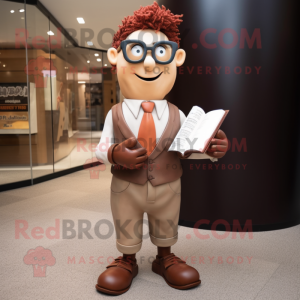 Rust Attorney maskot kostym...