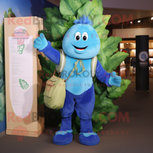 Blue Beanstalk maskot...