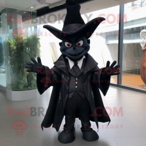 Black Witch S Hat maskot...