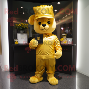 Mascotte de personnage de...