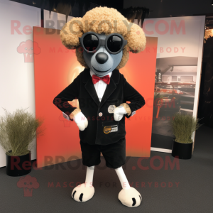 Rust Sheep mascotte kostuum...