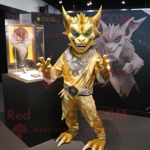 Gouden Gargoyle mascotte...