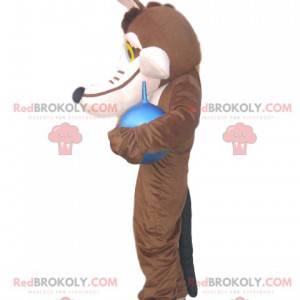 Mascot Coyote, dal cartone animato Bip Bip e Coyote -