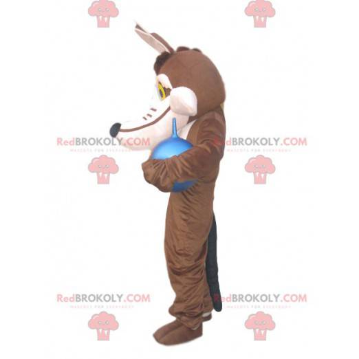 Mascot Coyote, dal cartone animato Bip Bip e Coyote -