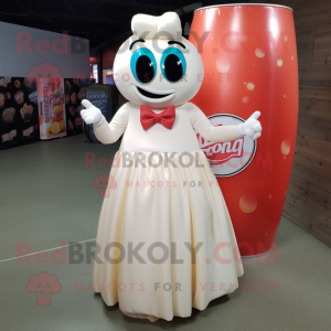 Cream Soda Can maskot...