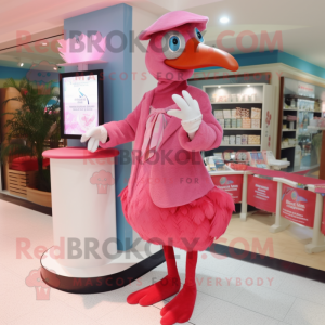  Flamingo maskot kostume...