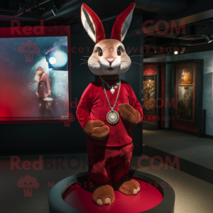 Maroon Rabbit mascotte...