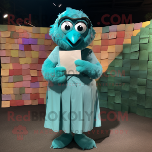 Teal Love Letter costume de...