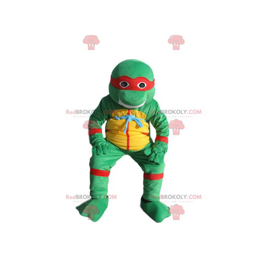 Mascot Squatting Leonardo, Ninja Turtles. - Redbrokoly.com