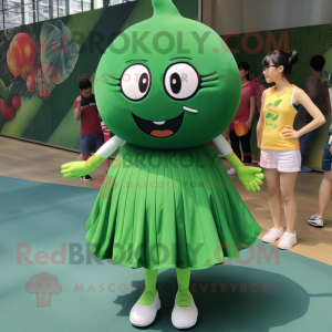 Forest Green Melon maskot...