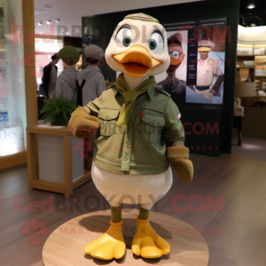 Olive Geese mascotte...