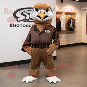 Brown Falcon mascotte...