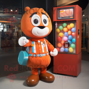 Rust Gumball Machine maskot...