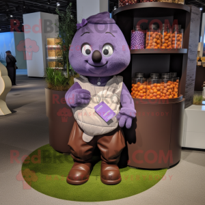 Lavendel chokolade maskot...