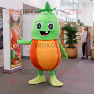 Peach Selleri maskot drakt...