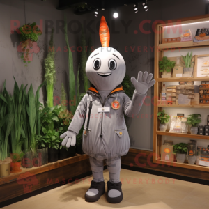 Gray Carrot mascotte...