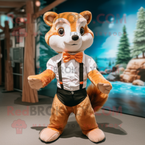 Peach Marten maskot kostume...