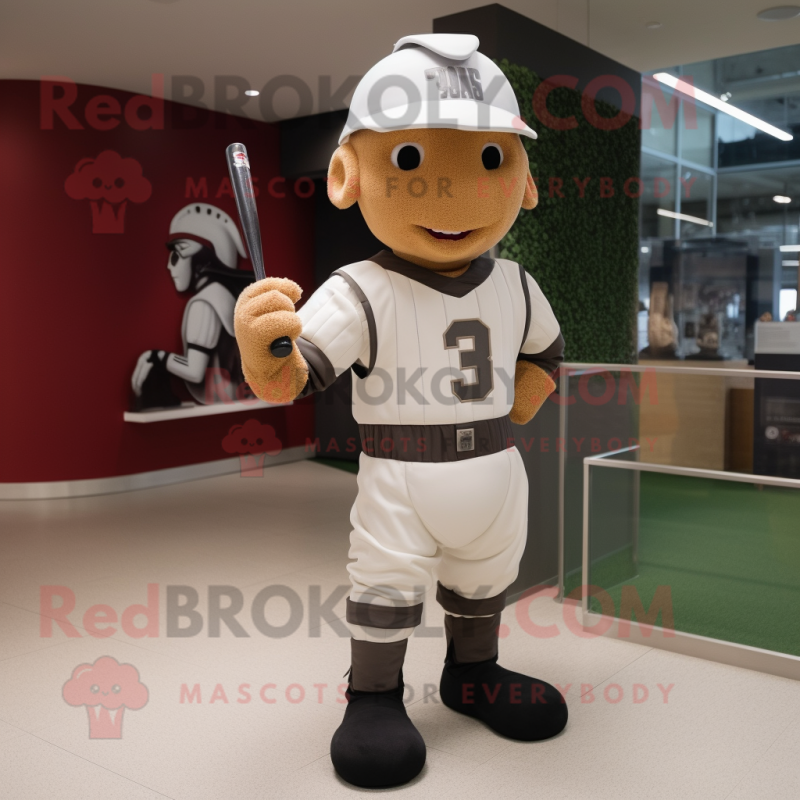 nan Spartan Soldier mascot costume character dressed with a Baseball Tee and Messenger bags nan Spartan Soldier mascot costume character dressed with a Baseball Tee and Messenger bags