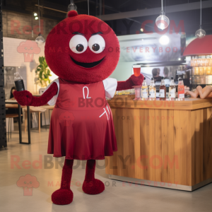 Maroon Meatballs maskot...