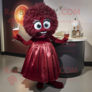 Maroon Meatballs maskot...