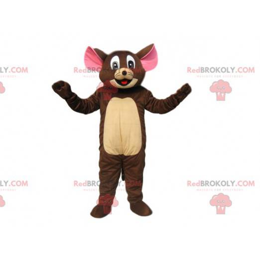 Mascot Jerry, the pretty mouse from the cartoon Tom & Jerry -