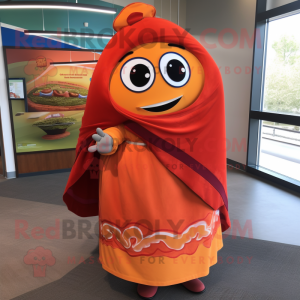 Oranje Enchiladas mascotte...