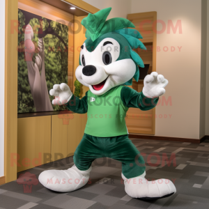 Green Skunk mascotte...