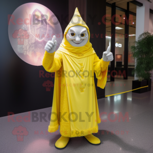 Lemon Yellow Wizard maskot...