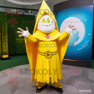 Lemon Yellow Wizard maskot...