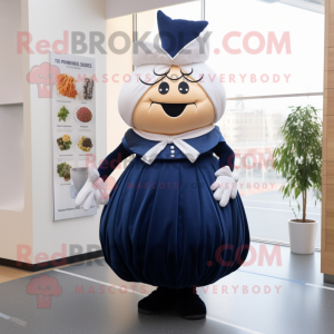 Navy Onion maskot kostume...