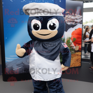 Navy Sushi maskot kostume...