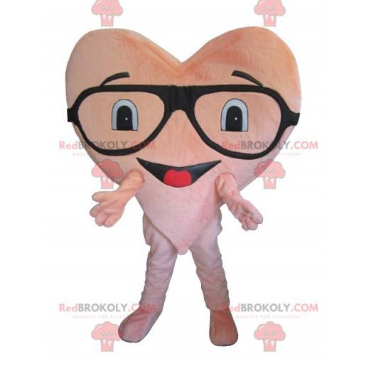 Mascota gigante corazón rosa - Redbrokoly.com
