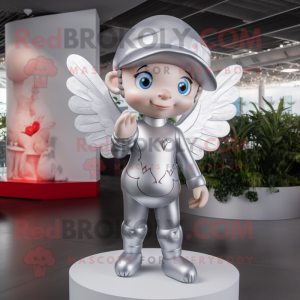 Sølv Cupid maskot...