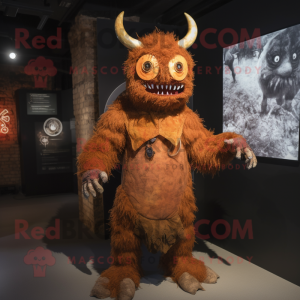 Rust Demon mascotte kostuum...