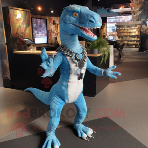 Sky Blue Velociraptor...