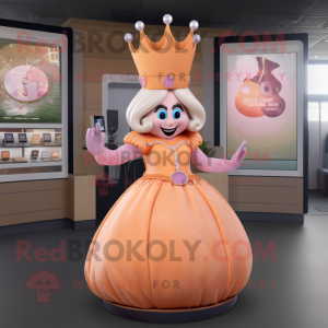 Postava maskota Peach Queen...
