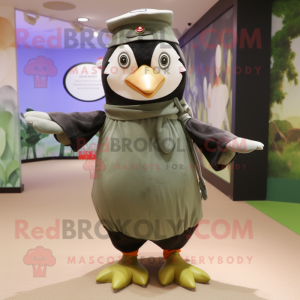 Olive Penguin mascotte...