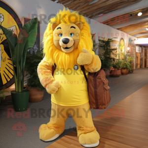 Sitrongul Tamer Lion maskot...