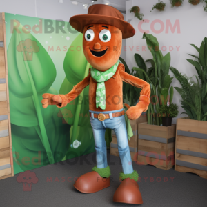 Rust bønnestengel maskot...