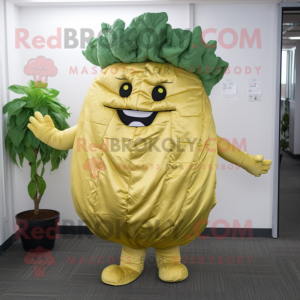 Gold Cabbage mascotte...