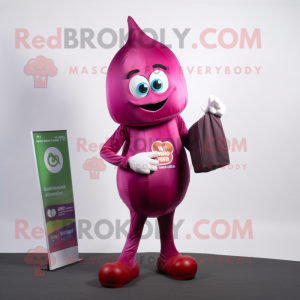 Red Onion mascotte kostuum...