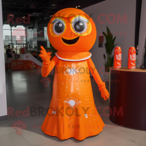 Orange Soda Can maskot...