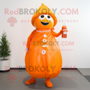 Orange Soda Can mascotte...