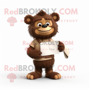 Mascotte de personnage de...