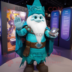 Turquoise Wizard mascotte...