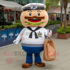 Navy hamburger maskot...