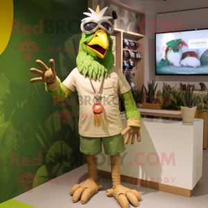 Olive Rooster mascotte...