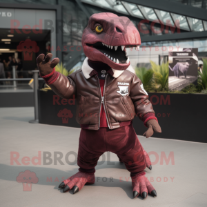 Rödbrun Tyrannosaurus...