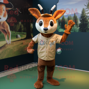 Rust Roe Deer mascotte...