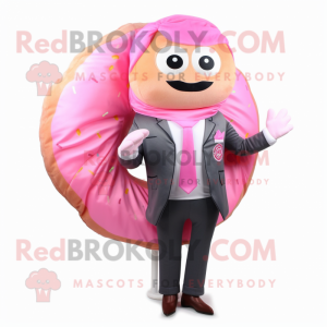 Pink Bagels mascotte...